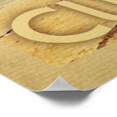 Poster Havana Cuba Palm Tree Vintage voyage (Coin)