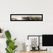 Poster Havana, Cuba Photo de navire 1913 (Bureau à domicile)