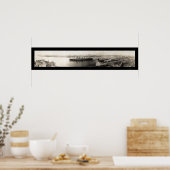 Poster Havana, Cuba Photo de navire 1913 (Cuisine)