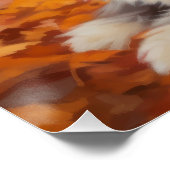 Poster Havanais en automne Feuilles automne Inspiration (Coin)