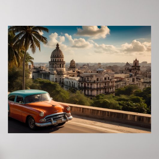 Poster Havane Cuba (Devant)