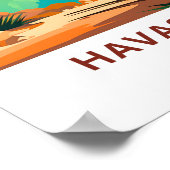 Poster Havasu Falls Arizona (Coin)