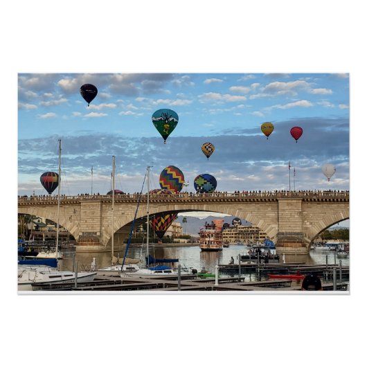 Poster Havasu Hot Air Balloon Festival 2026 (Devant)