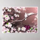Poster Haven Cherry Blossom Imprimer (Devant)