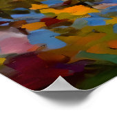 Poster Havre de floraison : Maison et jardin délicieux (Coin)