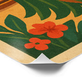 Poster Hawaï - Paradis du Pacifique (Coin)