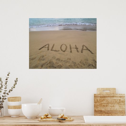 Poster Hawaii Aloha (Cuisine)