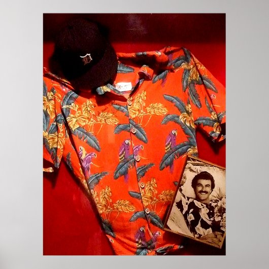 Poster Hawaii Aloha Chemise Tom (Devant)