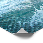 Poster Hawaii Black Sand Beach Voyage Destination (Coin)