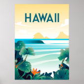Poster Hawaii, Hawaii Wall Art (Devant)