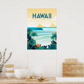 Poster Hawaii, Hawaii Wall Art (Cuisine)