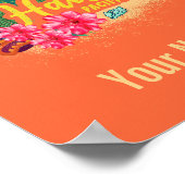 Poster Hawaii Hula Dancer Retro Pacific Souvenir Vintage (Coin)