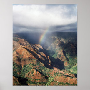 Poster Hawaii, Kauai, Waimea Canyon State Park