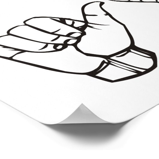 Poster Hawaii Shaka Brah Wave Thunder_Cove (Coin)