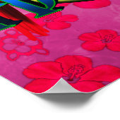 Poster Hawaii Sunset Pink Honu (Coin)