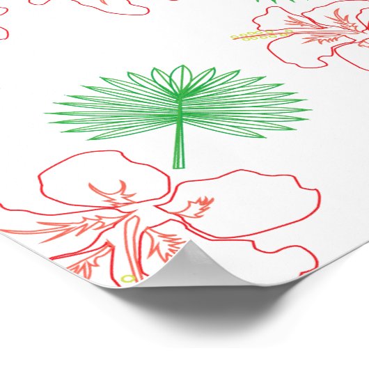 Poster Hawaiian 02 (Coin)