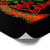 Poster Hawaiian Christmas Mele Kalikimaka Coconut Tree (Coin)