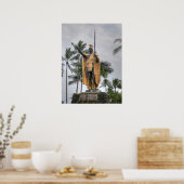 POSTER HAWAIIAN KING KAMEHAMEHA (Cuisine)