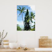 Poster Hawaiian Palms (Keuken)
