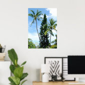 Poster Hawaiian Palms (Thuiskantoor)