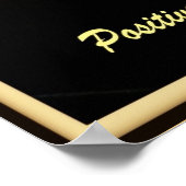 Poster Hawaiian Positive pensées (Coin)