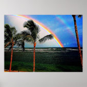 Poster Hawaiian Rainbow (Devant)