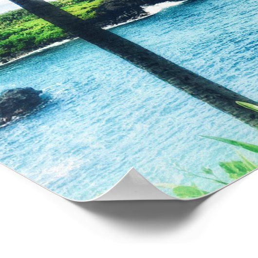 Poster Hawaiian Scene (Coin)