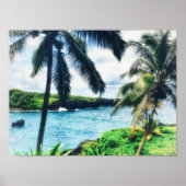 Poster Hawaiian Scene (Devant)