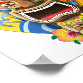 Poster Hawaiian Tiki Surf (Coin)