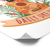 Poster Hawaiian Ukulele Uke Daily Uke Hugger (Coin)