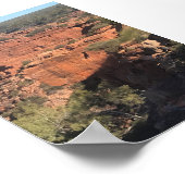 Poster Hawks Head, Kalbarri, Australie occidentale (Coin)