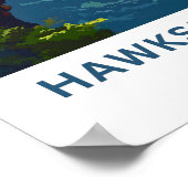 Poster Hawksbill Crag Arkansas (Coin)