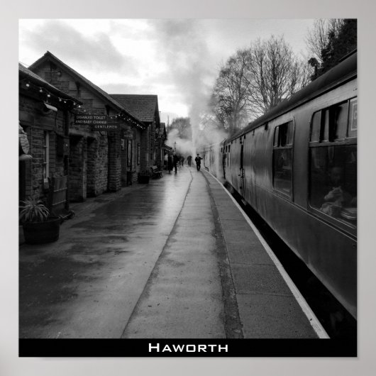 Poster Haworth Heritage Railway (Devant)