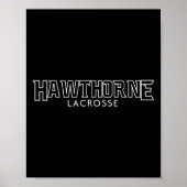 Poster Hawthorne Lacrosse 2024 (Devant)