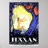 Poster Haxan vintage (Devant)