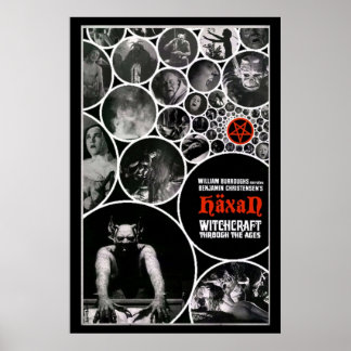 POSTER HAXAN WITCHCRAFT À TRAVERS LES ÂGES