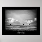 Poster Hay303 Stacks, style galerie d'art (Devant)