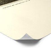 Poster Haydenville, MA Carte panoramique - 1886 (Coin)