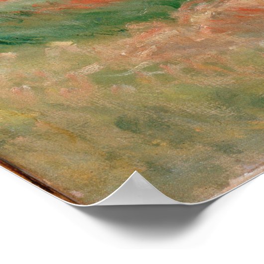 Poster Haystack à Giverny (Coin)