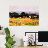 Poster Haystack à Giverny, 1886 (Bureau à domicile)