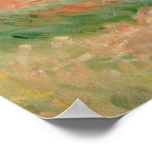 Poster Haystack à Giverny - Claude Monet - 1886 (Coin)