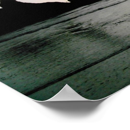 Poster Haystack Rock—Plage de Cannon, Oregon (Coin)