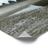 Poster Haystack Rock Reflection, Cannon Beach, Oregon (Coin)