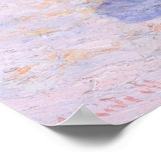 Poster Haystacks par Claude Monet (Coin)