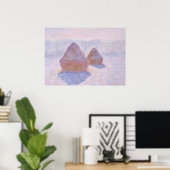 Poster Haystacks par Claude Monet (Bureau à domicile)