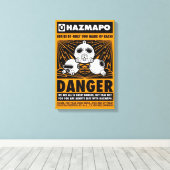 Poster Haz Classic (B1_All 3) sur toile (Insitu (Plancher de Bois))