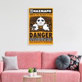 Poster Haz Classic (B1_All 3) sur toile (Insitu(Salon))