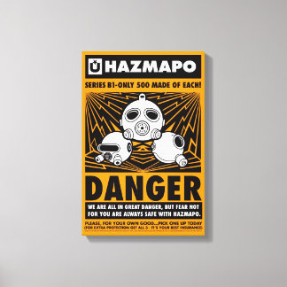 Poster Haz Classic (B1_All 3) sur toile