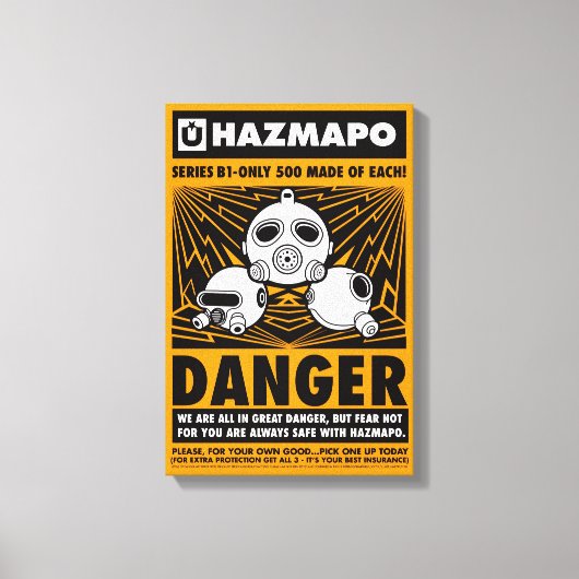 Poster Haz Classic (B1_All 3) sur toile (Recto)