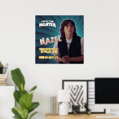 Poster Hazel | Caractère de film inférieur | Ruby Cruz (Bureau à domicile)